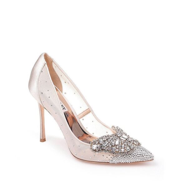 Badgley Mischka Shoes - Badgley Mischka Brand
Quintana Crystal Ornamented Pump